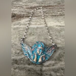 Angel Wing Pendant Necklace